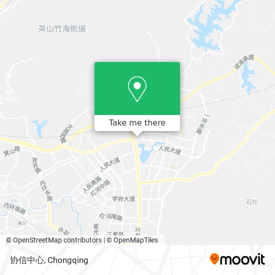 协信中心 map