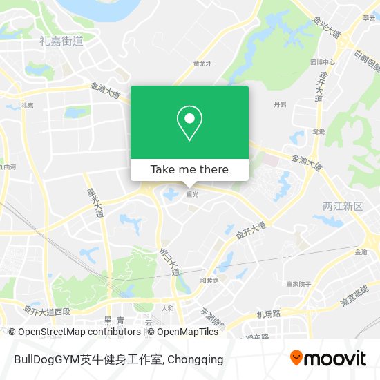 BullDogGYM英牛健身工作室 map
