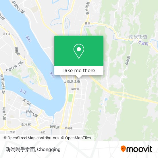 嗨哟哟手擀面 map