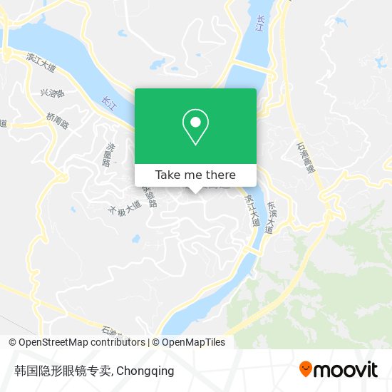 韩国隐形眼镜专卖 map