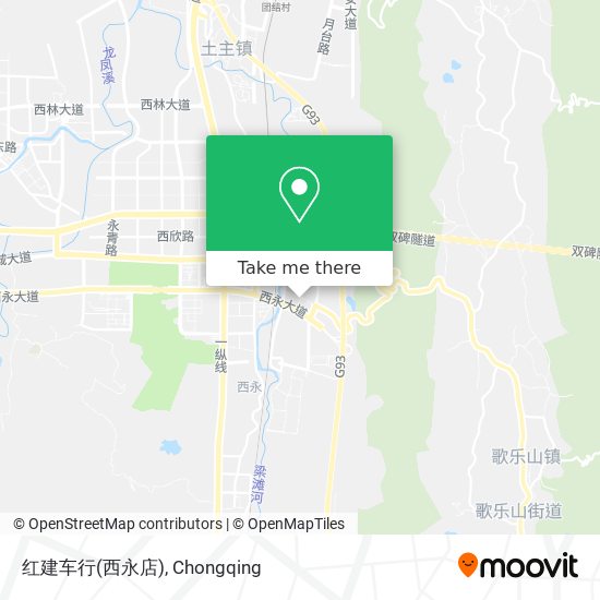 红建车行(西永店) map