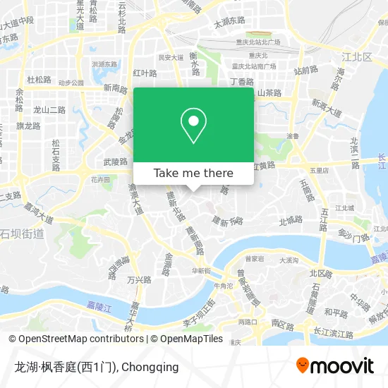 龙湖·枫香庭(西1门) map
