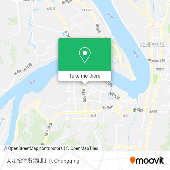 大江招待所(西北门) map