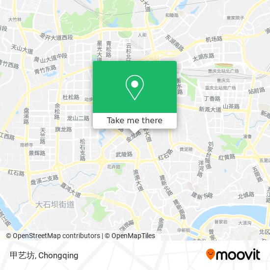 甲艺坊 map