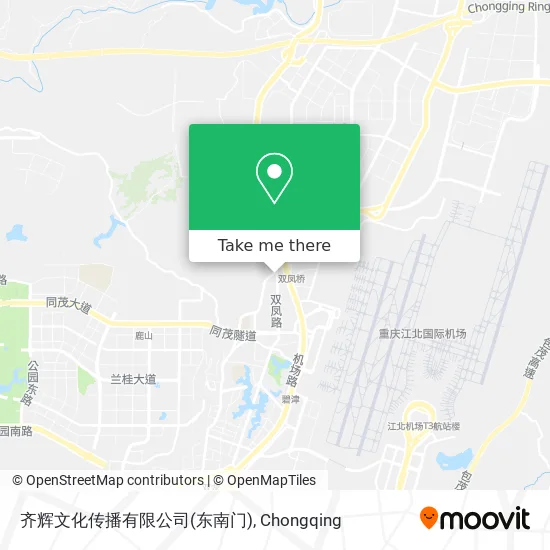 齐辉文化传播有限公司(东南门) map