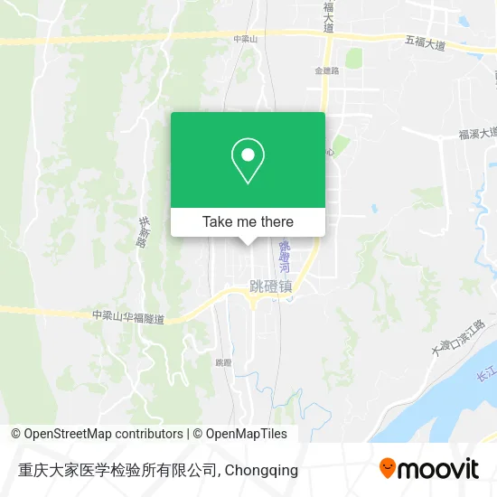 重庆大家医学检验所有限公司 map