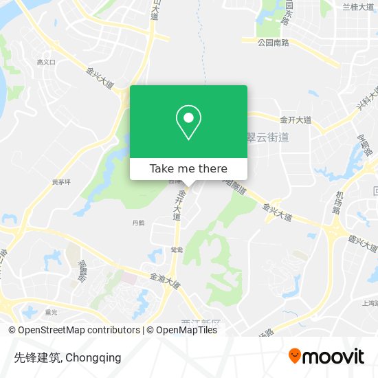 先锋建筑 map