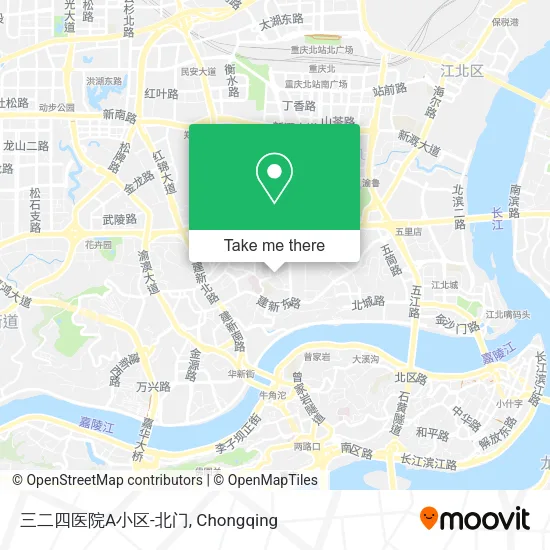 三二四医院A小区-北门 map