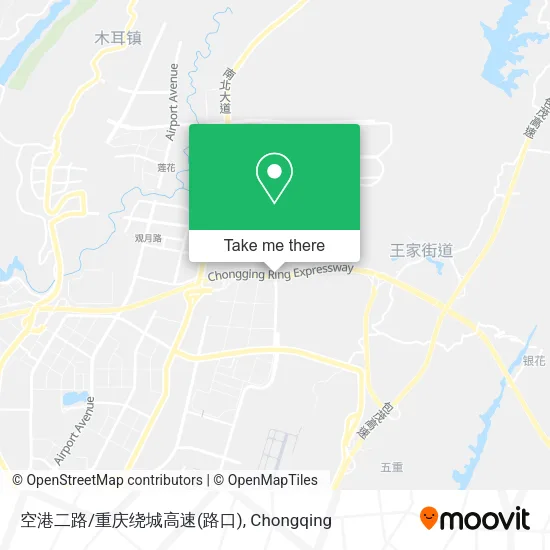 空港二路/重庆绕城高速(路口) map