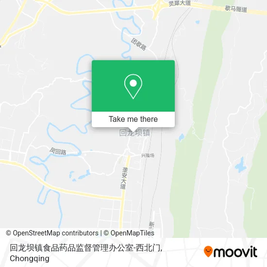 回龙坝镇食品药品监督管理办公室-西北门 map