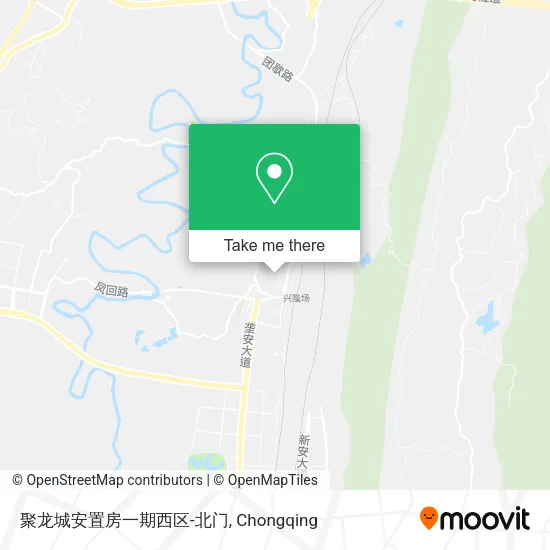 聚龙城安置房一期西区-北门 map