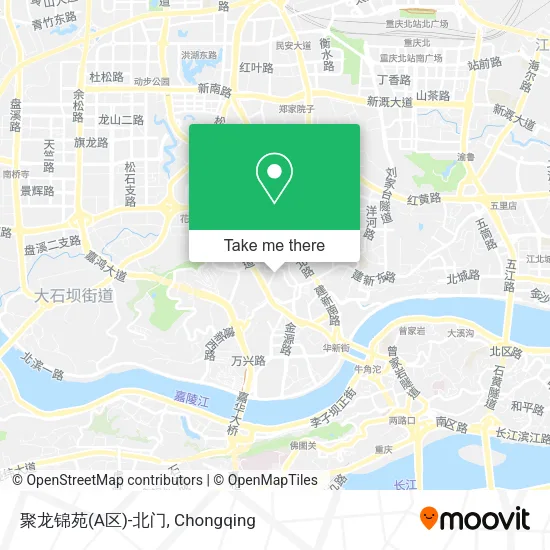 聚龙锦苑(A区)-北门 map