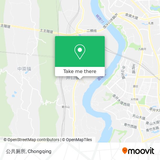 公共厕所 map