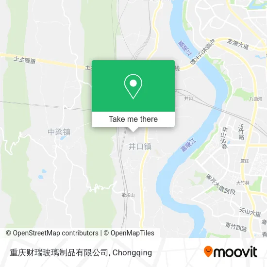 重庆财瑞玻璃制品有限公司 map