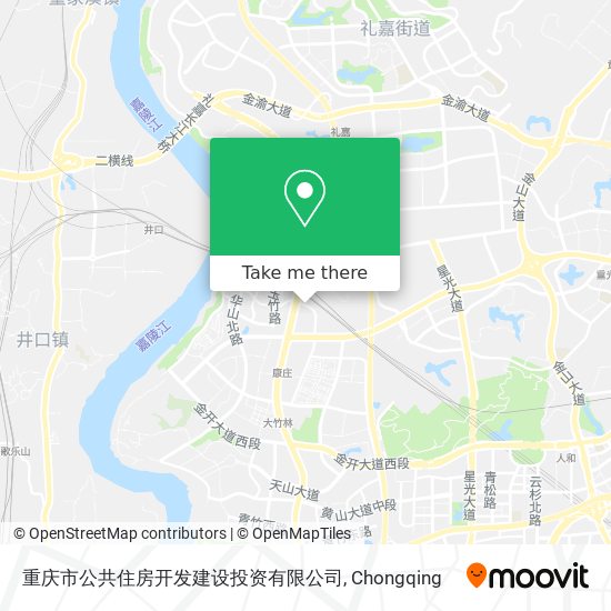 重庆市公共住房开发建设投资有限公司 map