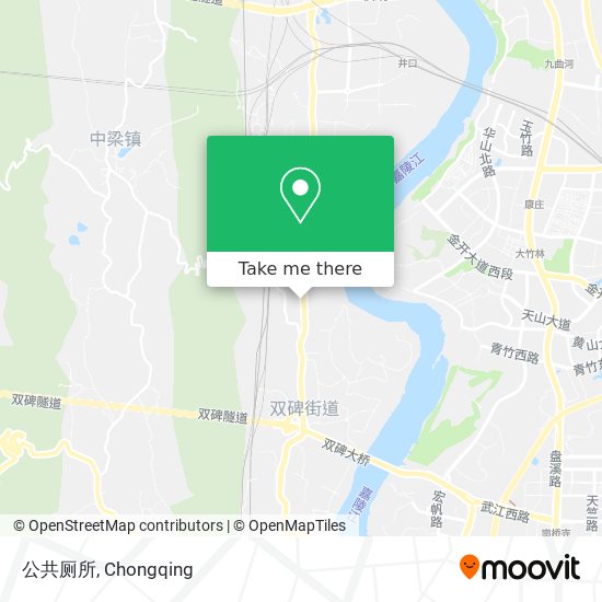 公共厕所 map