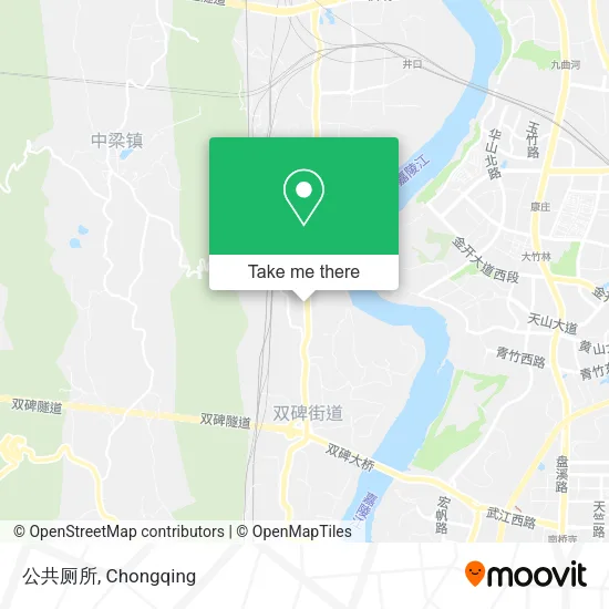 公共厕所 map