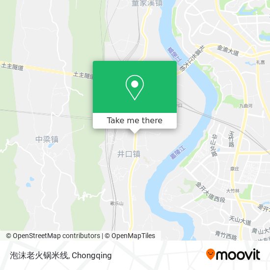 泡沫老火锅米线 map