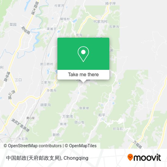 中国邮政(天府邮政支局) map