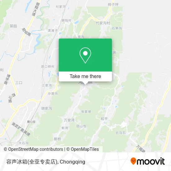 容声冰箱(全亚专卖店) map