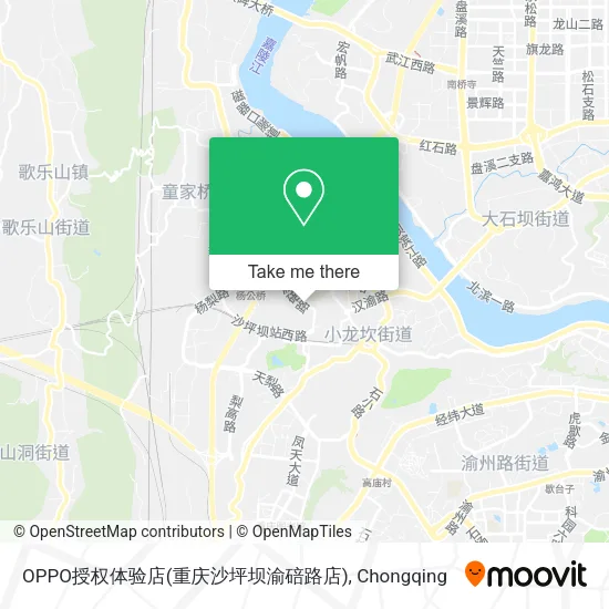 OPPO授权体验店(重庆沙坪坝渝碚路店) map