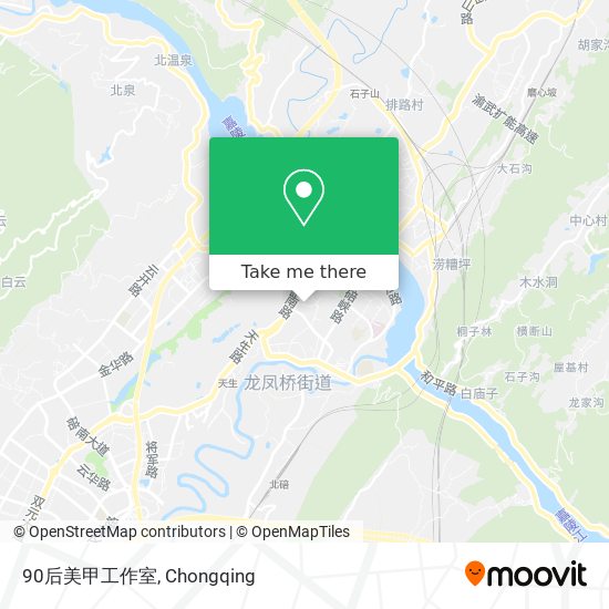 90后美甲工作室 map