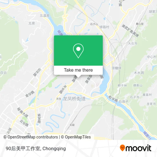90后美甲工作室 map