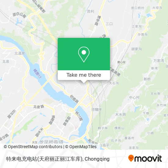 特来电充电站(天府丽正丽江车库) map