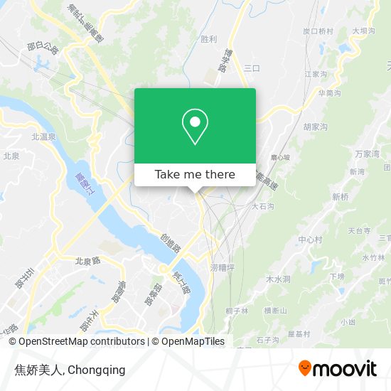 焦娇美人 map
