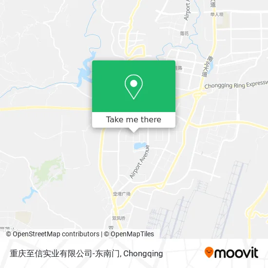 重庆至信实业有限公司-东南门 map