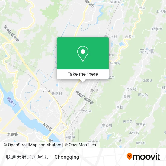 联通天府民居营业厅 map