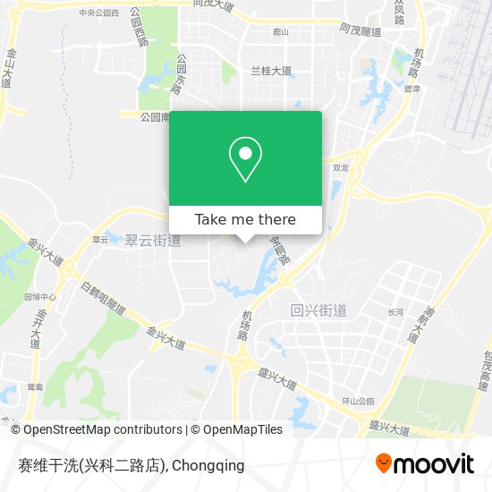赛维干洗(兴科二路店) map