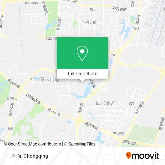 三合面 map