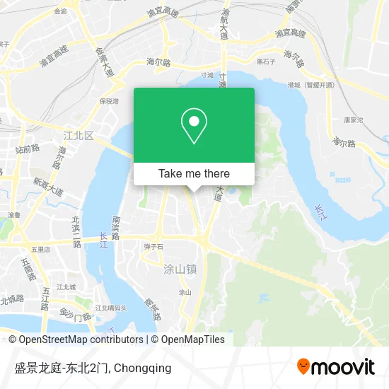 盛景龙庭-东北2门 map