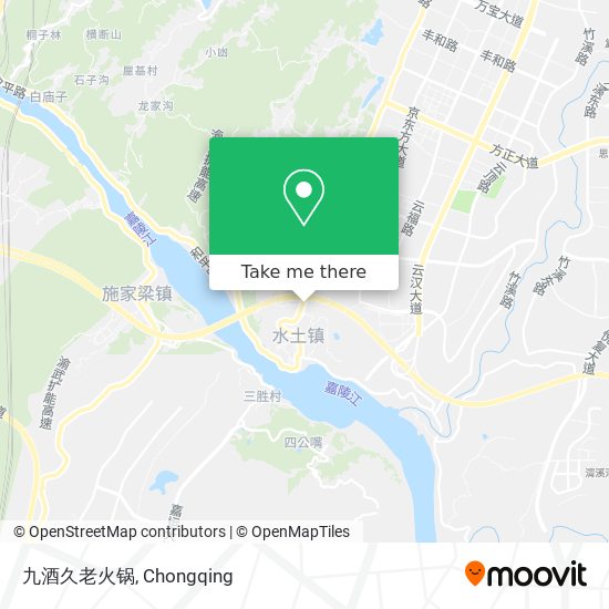 九酒久老火锅 map