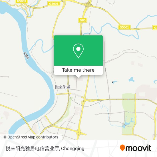 悦来阳光雅居电信营业厅 map