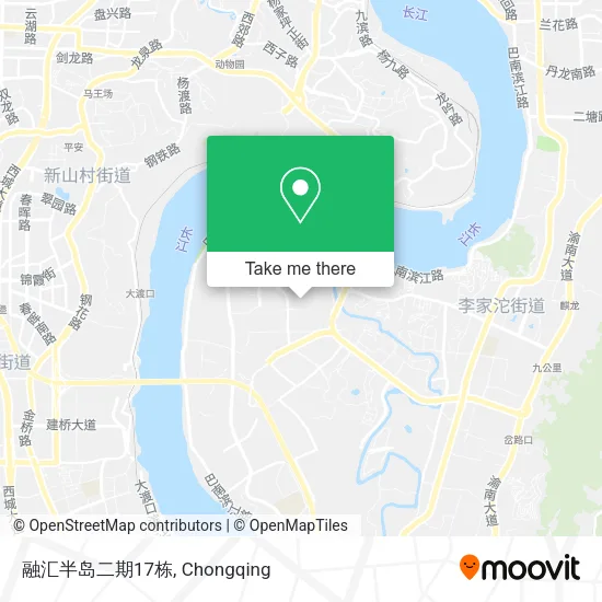 融汇半岛二期17栋 map
