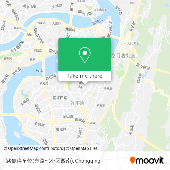 路侧停车位(东路七小区西南) map