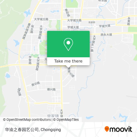 华渝之春园艺公司 map