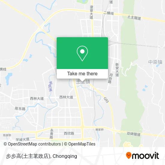步步高(土主茗政店) map