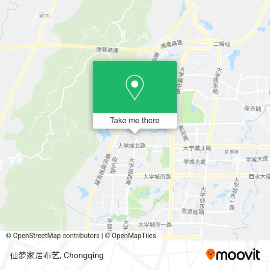 仙梦家居布艺 map