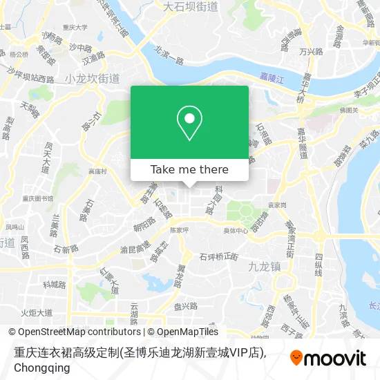 重庆连衣裙高级定制(圣博乐迪龙湖新壹城VIP店) map