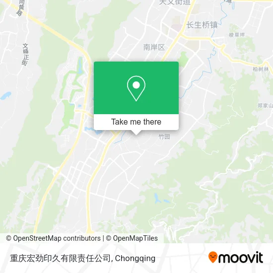 重庆宏劲印久有限责任公司 map