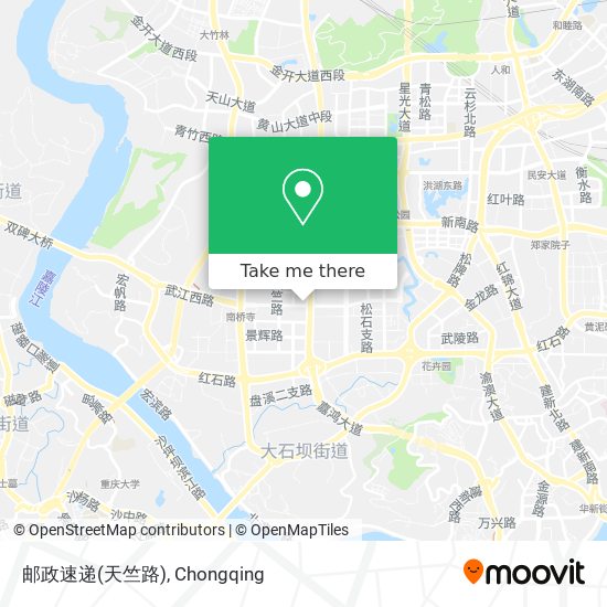 邮政速递(天竺路) map