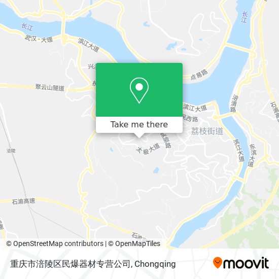 重庆市涪陵区民爆器材专营公司 map