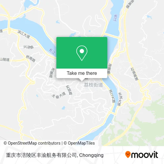 重庆市涪陵区丰渝航务有限公司 map