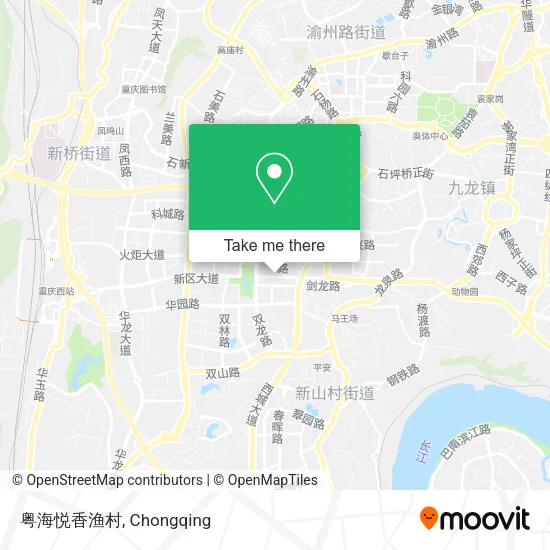 粤海悦香渔村 map