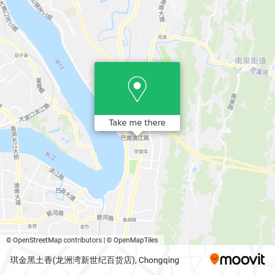 琪金黑土香(龙洲湾新世纪百货店) map