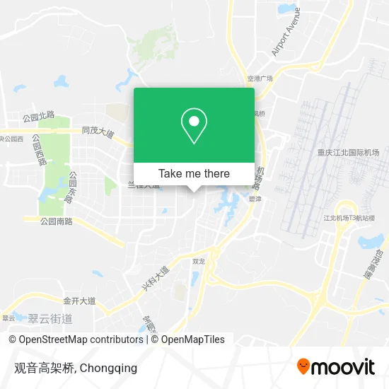观音高架桥 map