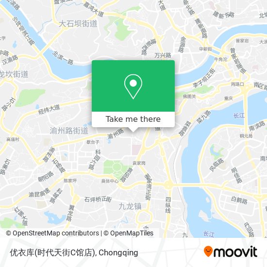 优衣库(时代天街C馆店) map